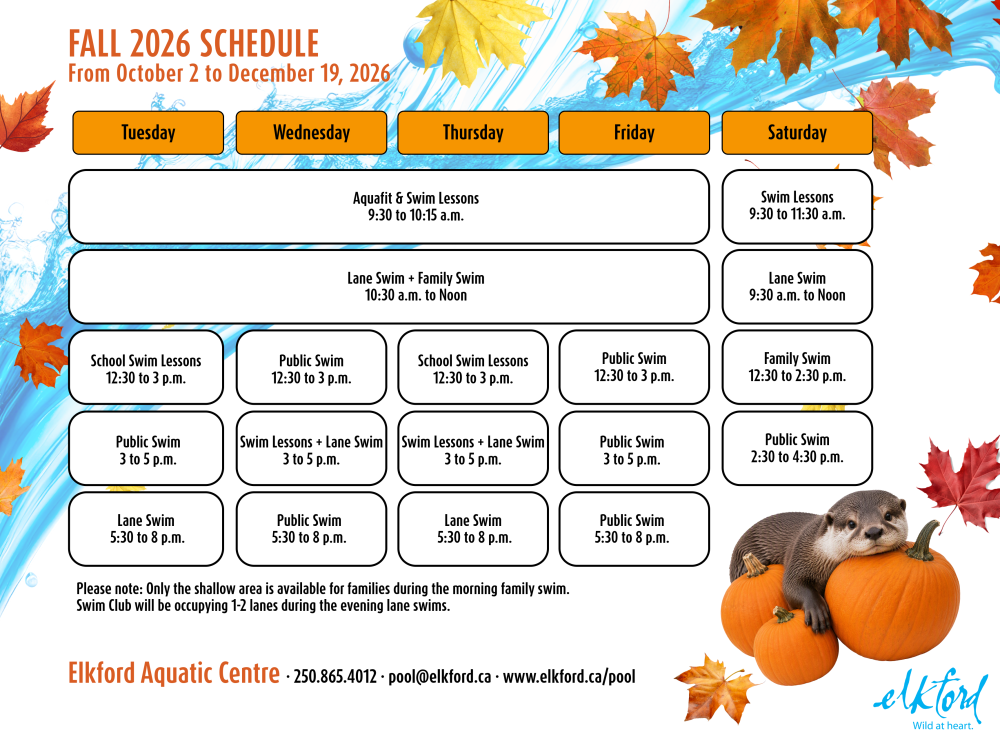 Fall 2026 Pool