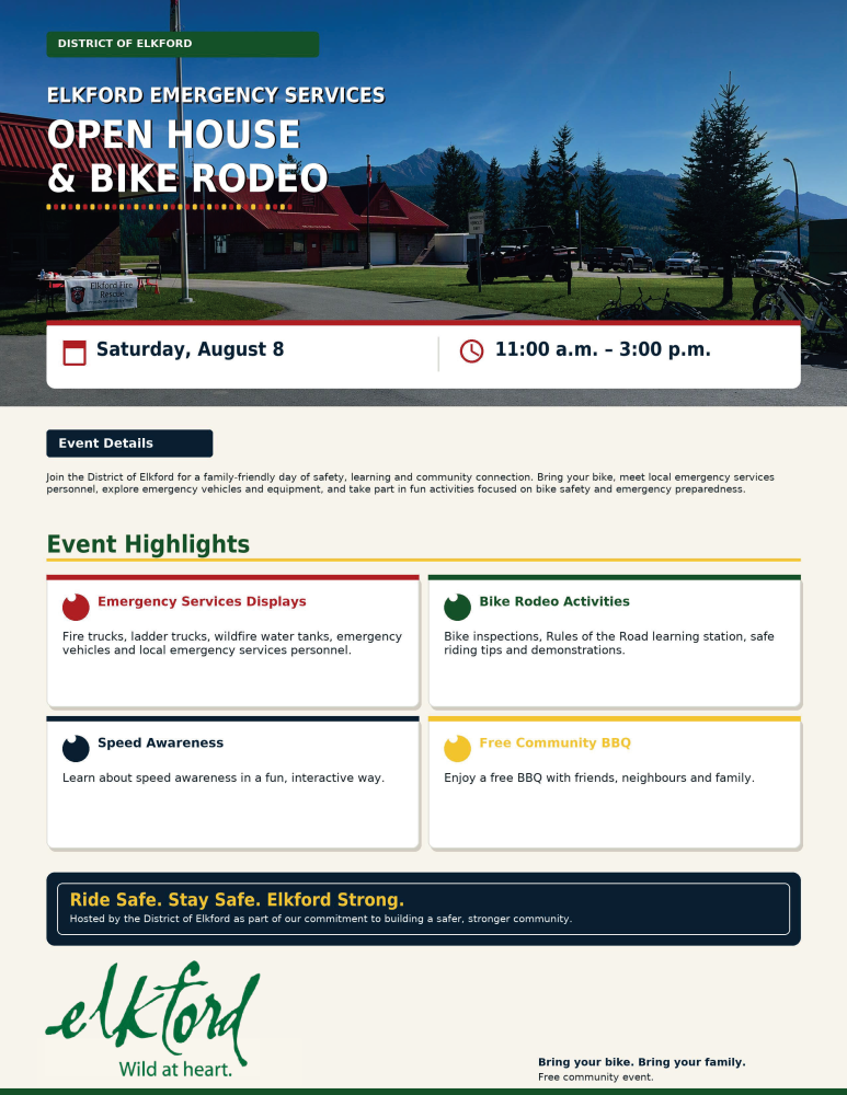 Emergency Services Open House and Bike Rodeo