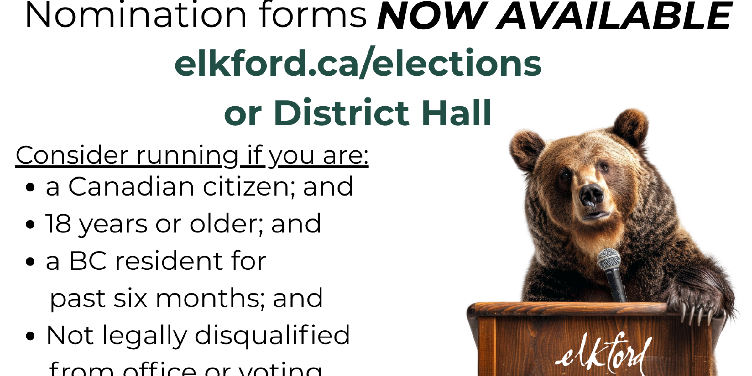 Billboard - Nomination forms NOW AVAILABLE